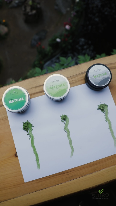 Matcha Green Tea  Grade -  4A (AAAA) -  Detox & Natural weight loss, focus, calm & Antioxidant Rich - 40GMS - Suiro Teas