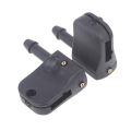 2Pcs Car Washer Nozzle Spray Jet Fit For Mercedes-Benz Vito W638 Sprinter Mounted onto Wiper Arm Pair For Ssangyong.