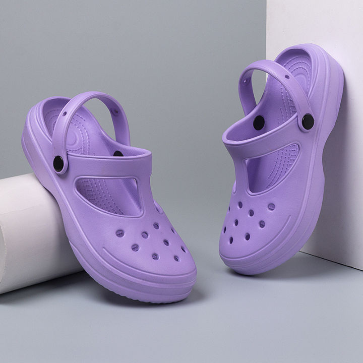 Bebealy%20Fashion%20Thick%20Sole%20Slippers%20Women%20Outdoor%20Wear-resistant%20Leisure%20Sandals%20Classic%20EVA%20Shoes%20Waterproof%20Beach%20Shoes%20Women%20-%20Image%202