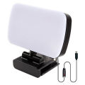Mini Video Light Conference Live Streaming Kit Webcam Vlog Photography Fill Lamp Selfie Adjustable Portable Camera LED Luz.