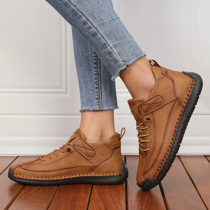 New%20Women's%20Boots%20Fashionable%20Simple%20Trendy%20Luxurious%20Brand%20Casual%20Shoes%20Waterproof%20Wear%20Resistant%20Soft%20Soled%20Platform%20Boots%20-%20Image%207