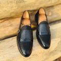 Loafers for boys leather soft light weight TRENDY WITH RUBBER SOOL.. 