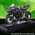 CCA 1:12 Scale Die Cast Motorcycle Model for Kawasaki Ninja H2R,Motorcycle Model, Kids Moto Toy Or Collection, Boyfriend. 