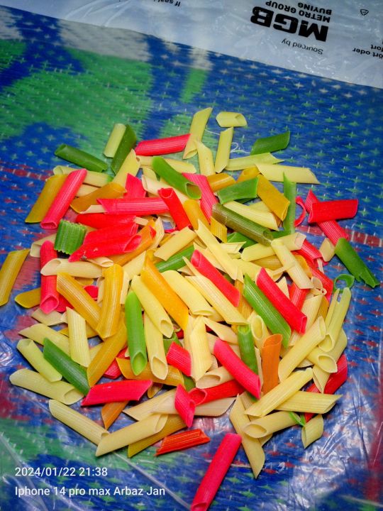 Original Jumbo And Big Size Salanty Colourful Papad Papad Chips Uncooked(500grams) Kacha Papad Papar Fry Snack Papar Papad Oil Fry Paper Colourful Papad Paper Salanty Papad Primium Quality