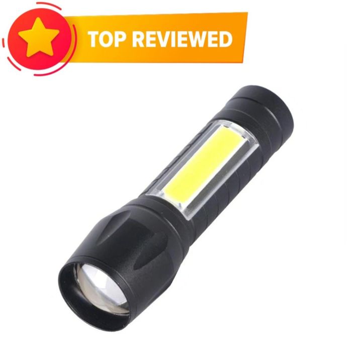 USB%20Rechargeable%20%203%20Mode%20%20Power%20Mini%20LED%20Torchlight%20Torch%20-%20Image%204