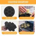 Silicone 7 Holes Cake Mold Home Party Baking Utensils Diy Cylindrical Mold Air Fryer Accessories Baking Tools Cake Molds. 