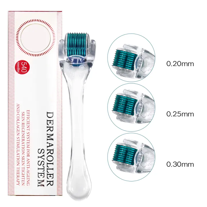 DRS%20540%20Micro%20Needle%20Derma%20Roller%20Microniddle%20Roller%20Titanium%20Dermoroller%20For%20Face%20Hair%200.2/0.25/0.3mm%20Needles%20Length%20Mesoroller%20-%20Image%206