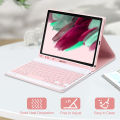 For Samsung Galaxy Tab A9 Plus 11 Inch Case with Bluetooth-Compatible Keyboard Cover with Mouse Wireless Keyboard Magic Keyboard. 