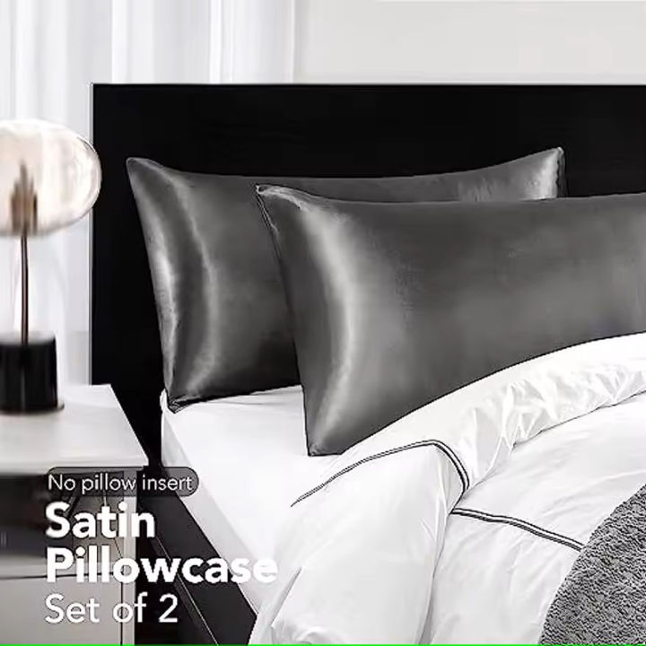2pcs%20Satin%20Silk%20Pillowcase%20for%20Hair%20and%20Skin,%20Coral%20Pillow%20Cases%20Standard%20Size%20Set%20of%20Super%20Soft%20Pillow%20Case%20-%20Image%203