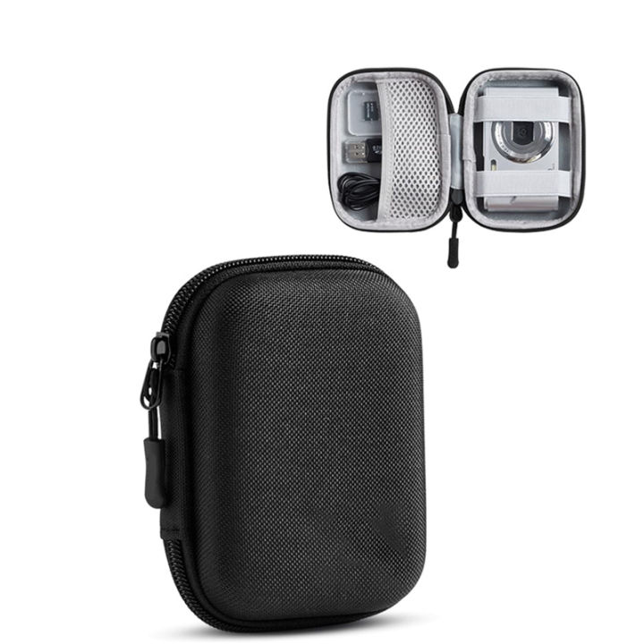 Digital%20Camera%20Case%20for%20CAMKORY,%20KODAK%20PIXPRO%20FZ45/FZ55,%20%20IXUS%20285%20HS,%20Small%20Travel%20Compact%20Camera%20Holder%20with%20Mesh%20Pocket%20-%20Image%207