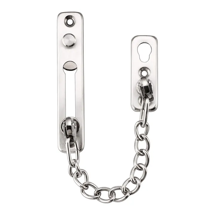 Security Lock With Chain Door Chain Lock Stainless Steel Security Chain Guard With Spring Anti ...