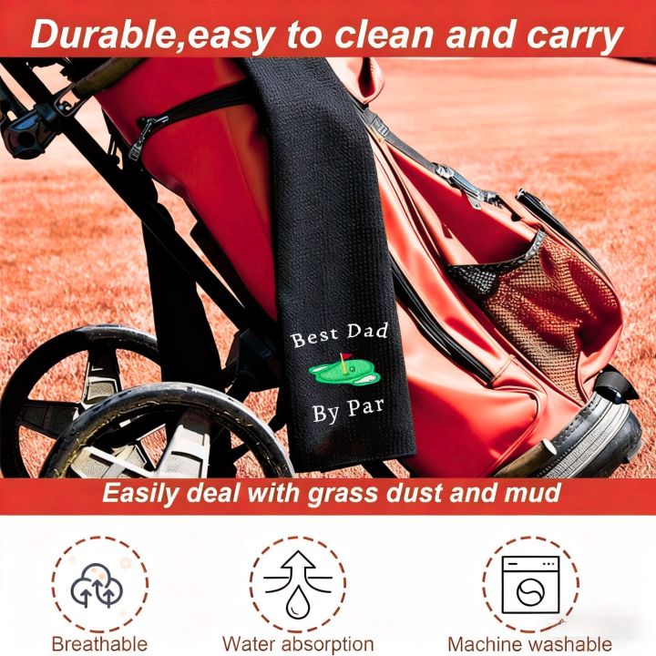 Best%20Dad%20Microfiber%20Premium%20Golf%20Towel,%20Embroidered%20Golf%20Towels%20for%20Golf%20Bags%EF%BC%8CGolf%20Accessories%20for%20Men%20Golfers%20Dad%20Grandpa%20-%20Image%203