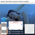 MOES Tuya WiFi Smart Curtain Touch Switch for Motorized Curtains and Roller Blinds Work with Smart Life App Alexa  Home. 