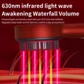 Electric Massage Comb Vibration Massager Red Light Follicle Comb Scalp Brush Hair Growth Anti Hair Loss Liquid Oil Applicator. 
