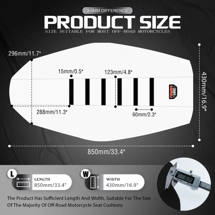 Powerzone%20Universal%20Seat%20Cover%20Soft%20Waterproof%20Ribbed%20Motorcycle%20Seat%20Cover%20For%20SXF%20EXC%20KXF%20CRF%20YZF%20WR%20TC%20TE%20-%20Image%205