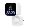 Smart Home WIFI Clock Camera CCTV Video Surveillance Two Ways AUDIO Night Vision Wireless Power Plug Direct On Camera. 