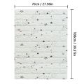70cm*1m Waterproof Wall Stickers PVC Wall Wallpaper Bedroom 3d Decor Home and Decoration  DIY Self-Adhesive Sticker Art Panels. 