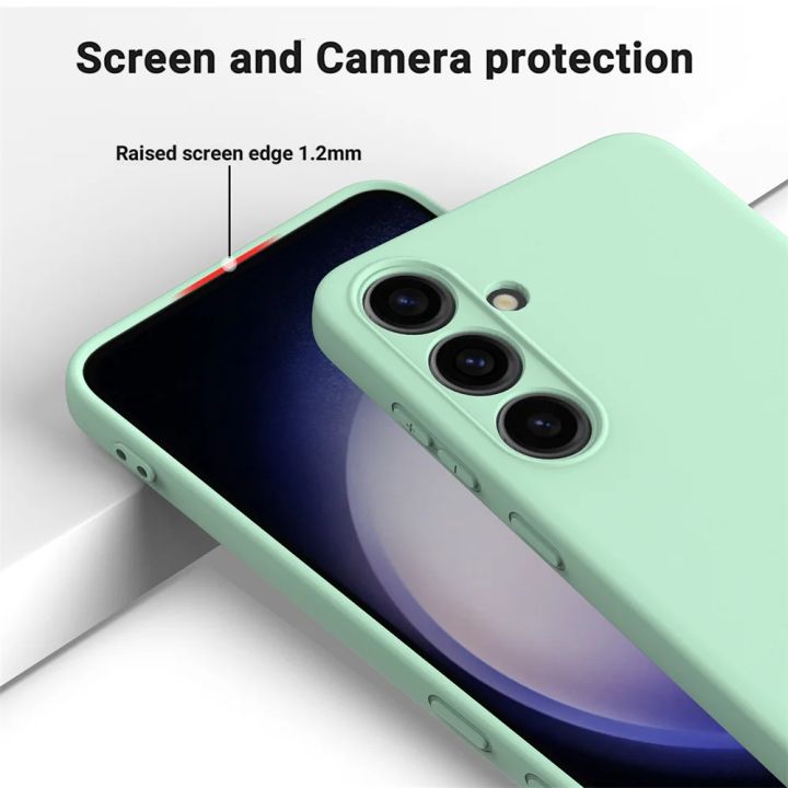 Delicate%20Liquid%20Silicone%20soft%20Phone%20Cases%20For%20S25%20UItra%20S23%20S24%20FE%20For%20Samsung%20Galaxy%20S23%20S24%20Plus%20Camera%20Lens%20Protector%20Cover%20-%20Image%202