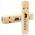 Wooden Children Train Whistle Parent-Child Teaching Aids Cartoon Musical Instruments Kindergarten Educational. 
