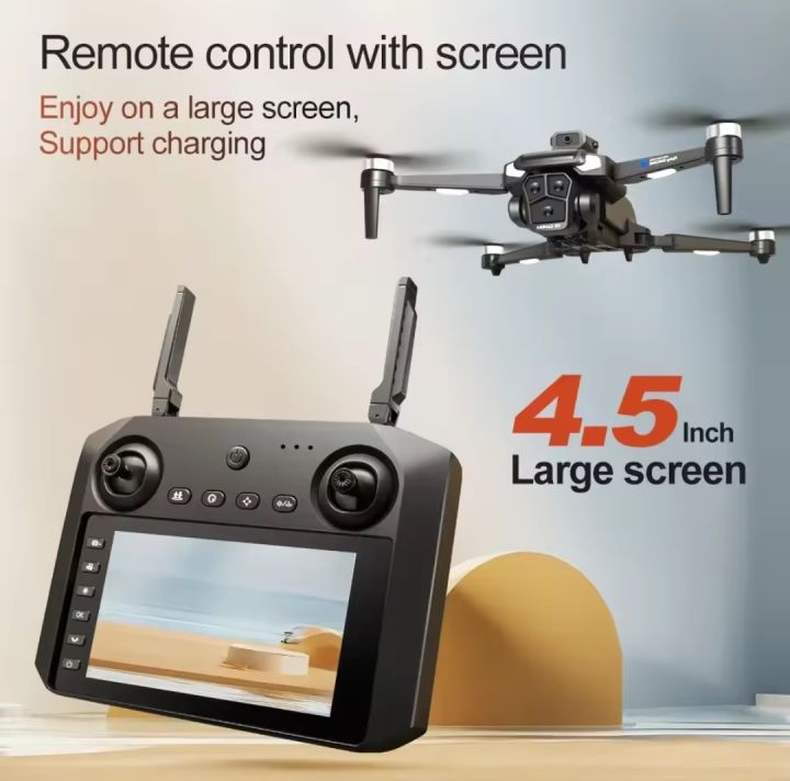 G.P.S DRONE BRUSHLESS MOTOR 4K DUAL CAMERA OBSTACLE AVOIDANCE DRONE CAMERA
