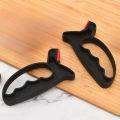 2pcs Multifunctional Garden Sharpener - Handheld Steel Sharpener Suitable for Home Kitchen and Outdoor Use.