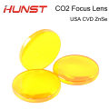 HUNST USA CVD ZnSe Focus Lens Dia 12mm 18mm 19.05mm 20mm FL 38.1 50.8 63.5 76.2 101.6mm For Co2 Laser Engraving Cutting Machine. 