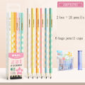 M&G Youwo Dongdong Triangular Wooden Pencil HB 2B Correct Posture for Kindergarten Elementary School Students. 