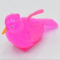 squeeze ,bounce , glow silicone soft rubber sparrow Chu Chu with lights. 