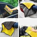 High Quality Micro Fiber Double Layer Towel for Bike/ Car Cleaning - 30*30cm. 