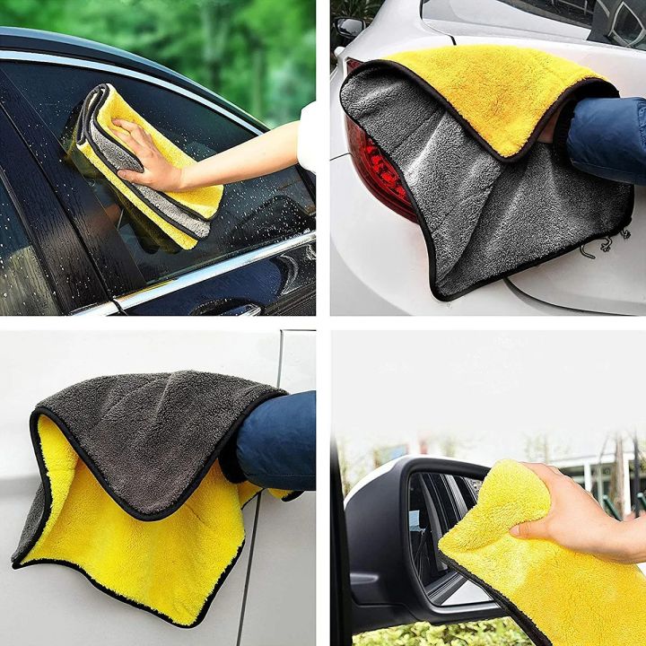 High%20Quality%20Micro%20Fiber%20Double%20Layer%20Towel%20for%20Bike/%20Car%20Cleaning%20-%2030*30cm%20-%20Image%202