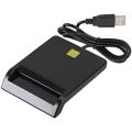 Universal Portable Smart Card Reader for Bank Card Card ID CAC DNIE ATM IC SIM Card Reader for Android Phones and Tablet. 
