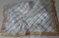 Fancy nylon organza dupatta with 5mm satara. 