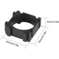 100Pcs 18650 Lithium Battery Holder, Plastic Battery Pack Bracket Cylindrical Cell Battery Stand Cell Spacer for DIY Fixed Batte. 