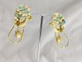 Fancy Morni style earring for girls. 