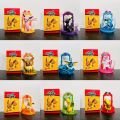 9pcs Pokemon Eevee Evolution Figure Set, Eevee Sylveon Espeon Glaceon Leafeon Anime Model Toys Collection for Kids . 