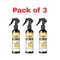(PACK OF 2) | Beeswax Furniture polish - High Gloss Shine Spray wax for Wood furnitures - 120ml | Made in Korea. 