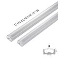 LED Strip Aluminum Profile 50CM Recessed Surface Mounted Aluminium Channel with Diffuser PC Cover for 8mm 10mm Linear Lighting. 