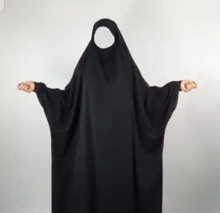 Namaz Chadar Black with Sleeves Full Body Cover Head to Toe Dupatta Wide Hijab For Women  Chaddar Summer Winter Wear Prayer Shawl