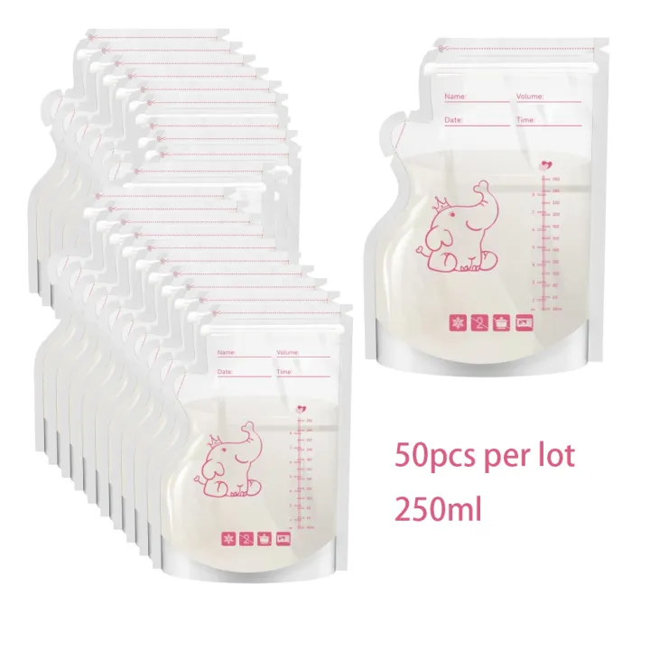 50pcs%20Breast%20Milk%20Storage%20Bags%20Pre%20Sterilized%20Leak%20Proof%20BPA%20Free%20Pouches%20Disposable%20Breastmilk%20Storage%20Pumping%20Freezing%20Elephan%20-%20Image%202