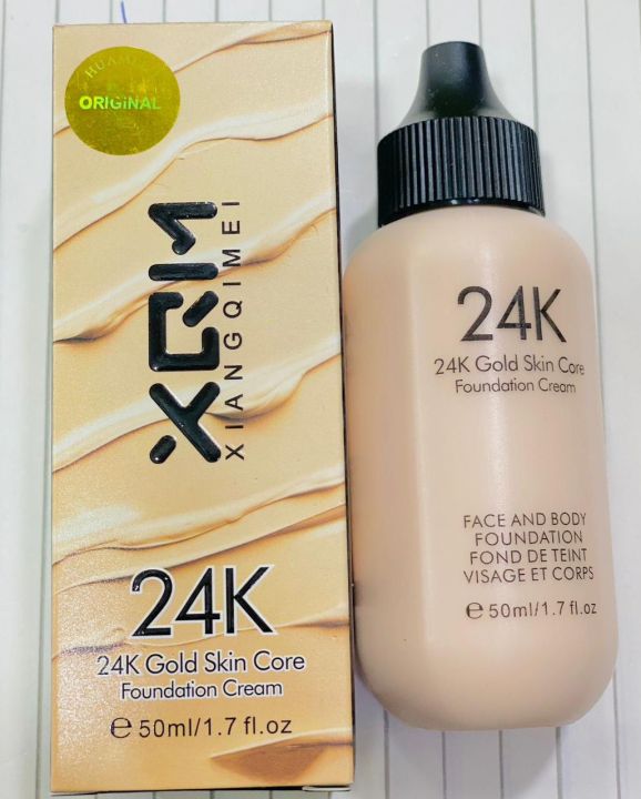 XQM 24k skin core foundation cream