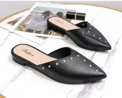 Half Shoes Casual Slip-On for ladies best quality Nylon Rubber Shoes and loafers
