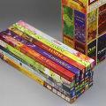 Darshan Incense Square Collection - 25 Assorted Fragrance Agarbatti Sticks, Long-Lasting Aromatic Experience. 