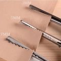3/5/7mm Dressmaking Scalloped Edge Pinking Shears Scissors Clipper Cutter Sewing Professional Tailor Scissors Cloth Tailoring.