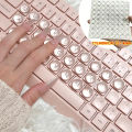 Nail Art Keyboard Key Caps for Office Convenience Long Nail Protection Gaming Helper Nail Keyboard Key Stickers. 