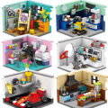 NEW Dreams House Racer Car Doctor Painter Musician Scientist Pastry Chef Cameraman Astronaut Building Blocks Kit Brick Model Toy. 