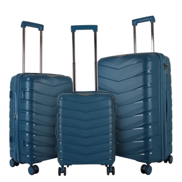 Roncato Inspired 3PCS PP Luggage Set – Premium Polypropylene Suitcase ...