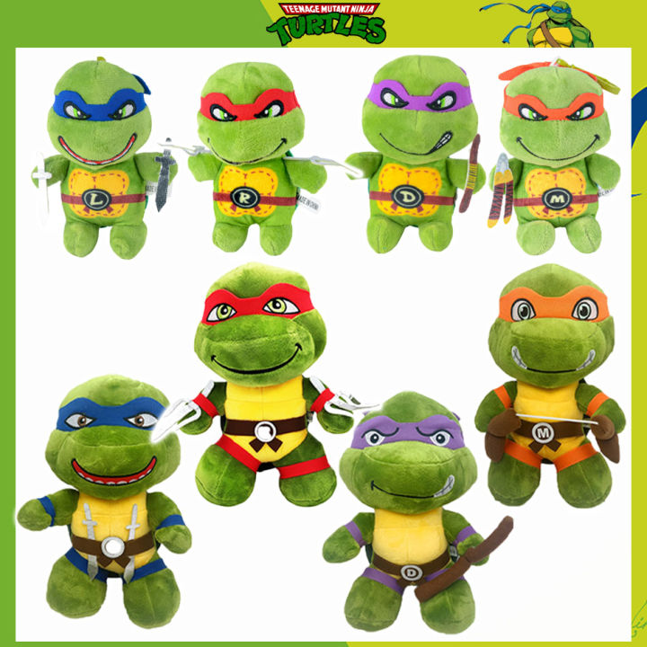 New%2012/26cm%20Ninja%20Turtles%20Plush%20Dolls%20Anime%20Game%20TMNT%20Leo%20Raph%20Mike%20Don%20key%20ring%20Decoration%20Ornament%20Toys%20for%20Kids%20Birthday%20%20-%20Image%202