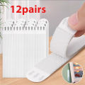 12pcs-Traceless  easy to pull adhesive Velcro for fixing photo frames, hanging pictures without leaving any adhesive. 