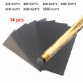 Billiard Cue Sanding Paper Set for Tip Ferrule Shaft Polishing Repair Assorted Grit Abrasive Sheets.