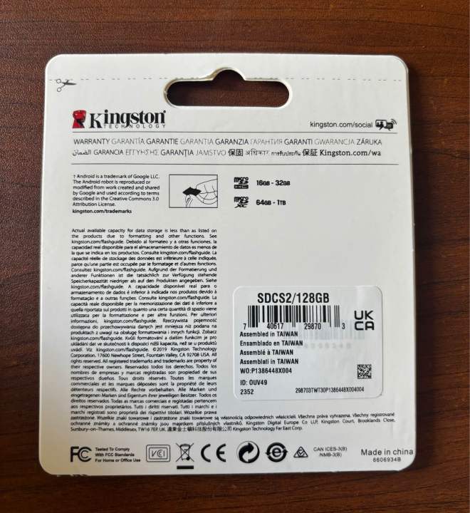 Kingston%20%20128GB%20Micro%20SD%20Memory%20Card%20100MB/s%20Class%2010%20-%20Image%202